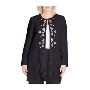 NWT beautiful Tahari black topper / blazer
